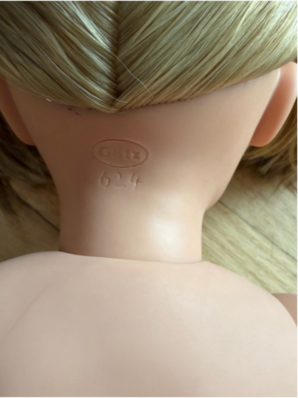 GOTZ Doll 624 Marie Blonde Pigtail Play Doll - Picture 3 of 5